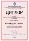 2018-2019 Магомедова Сабина 8м (РО-экология)
